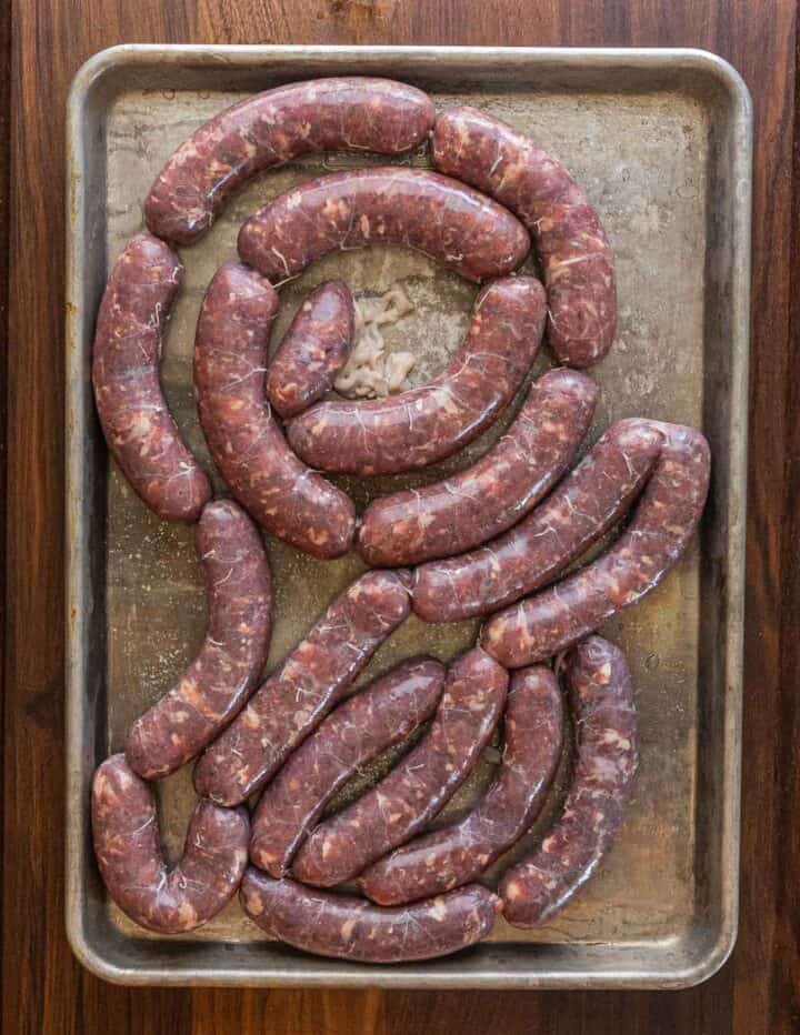 Wild Boar Sausage Recipe - Forager | Chef