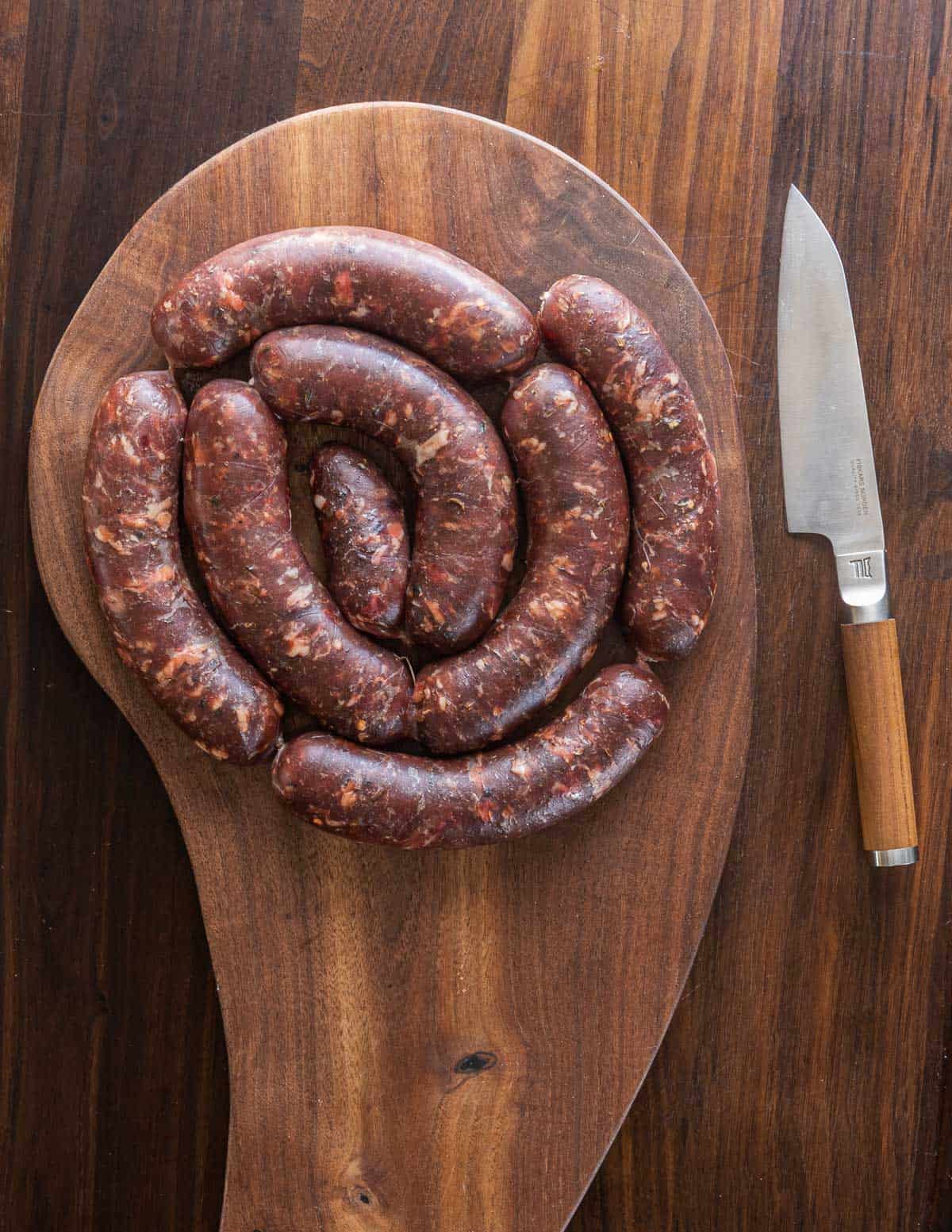 Wild Boar Sausage Recipe - Forager | Chef