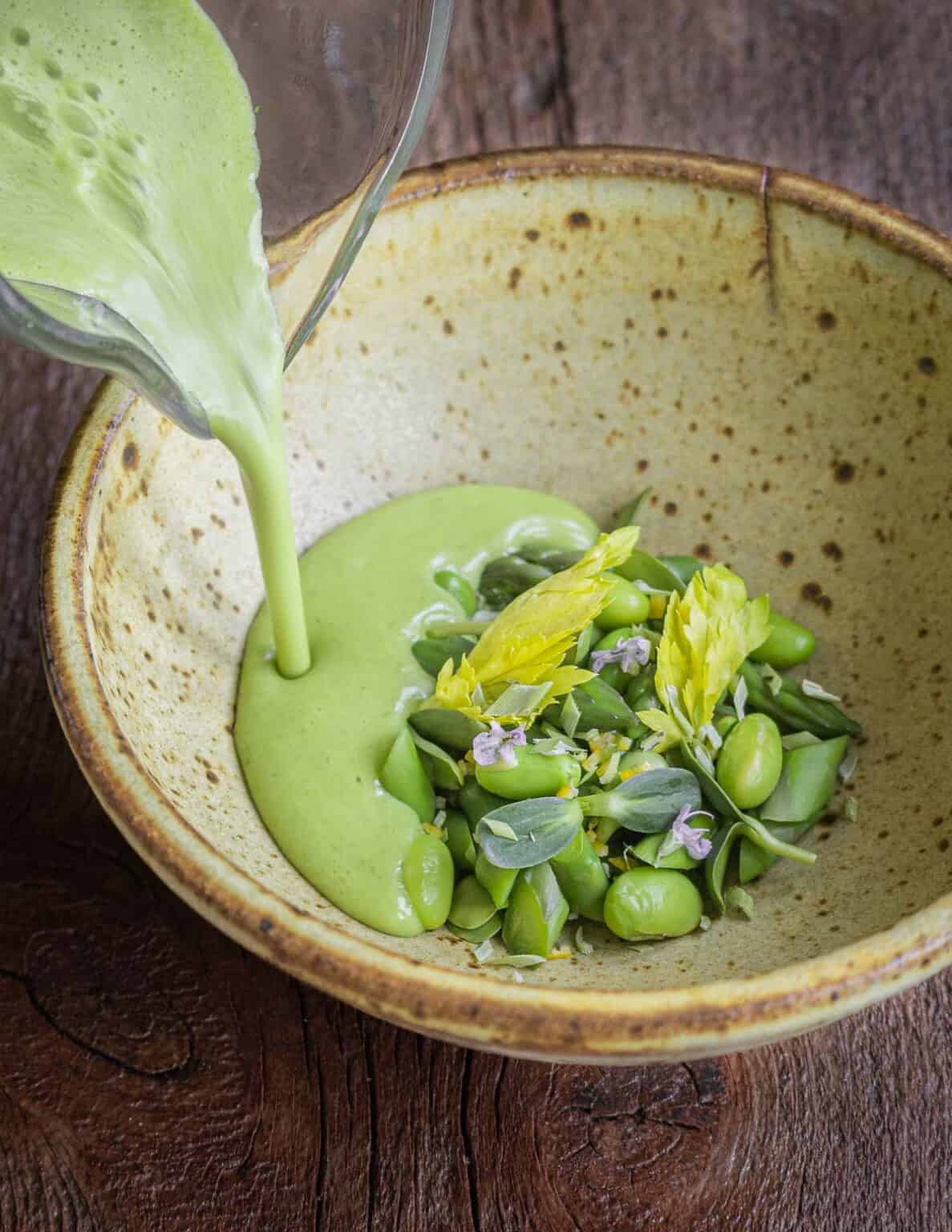 Asparagus End Soup (What to do with Asparagus Ends) - Forager | Chef