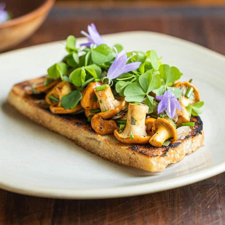 Chanterelle Toast