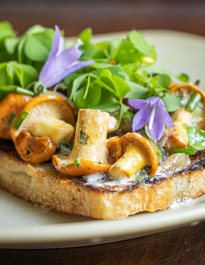Chanterelle Toast