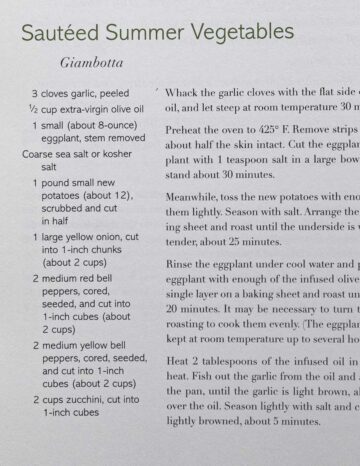 Ciambotta / Giambotta: An Italian Vegetable Stew
