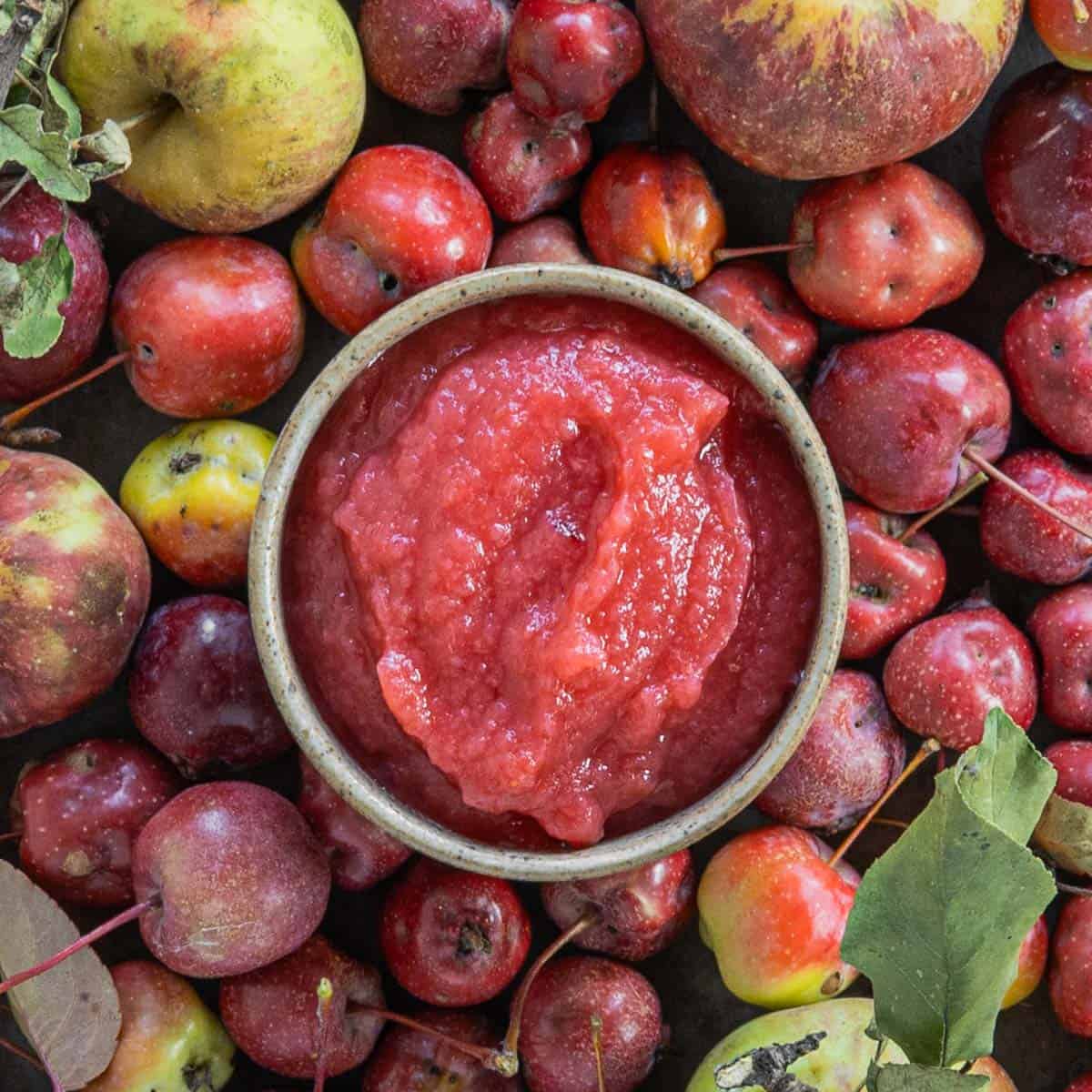 Crab Applesauce - Forager | Chef