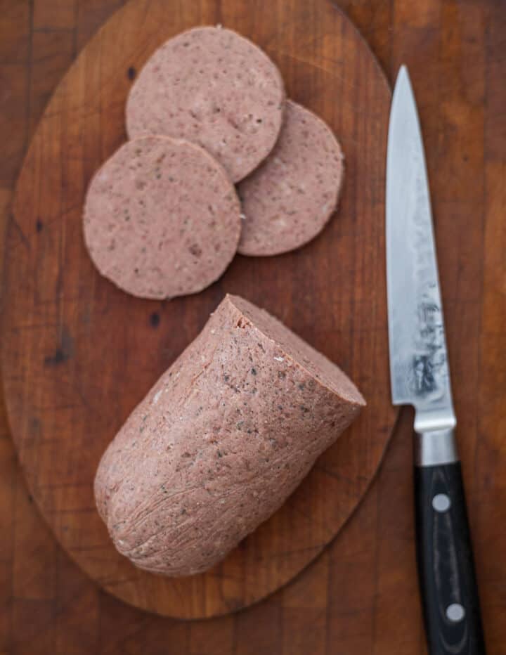 Classic Homemade Braunschweiger or Liverwurst Forager Chef