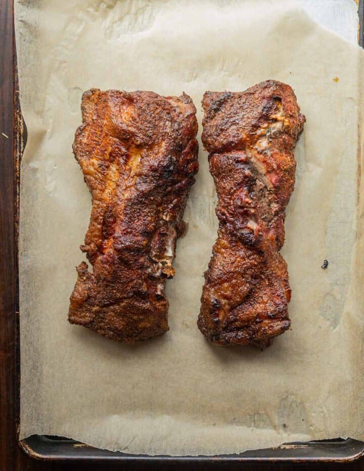 Smoked Pork Brisket with Mustard BBQ Sauce - Forager | Chef