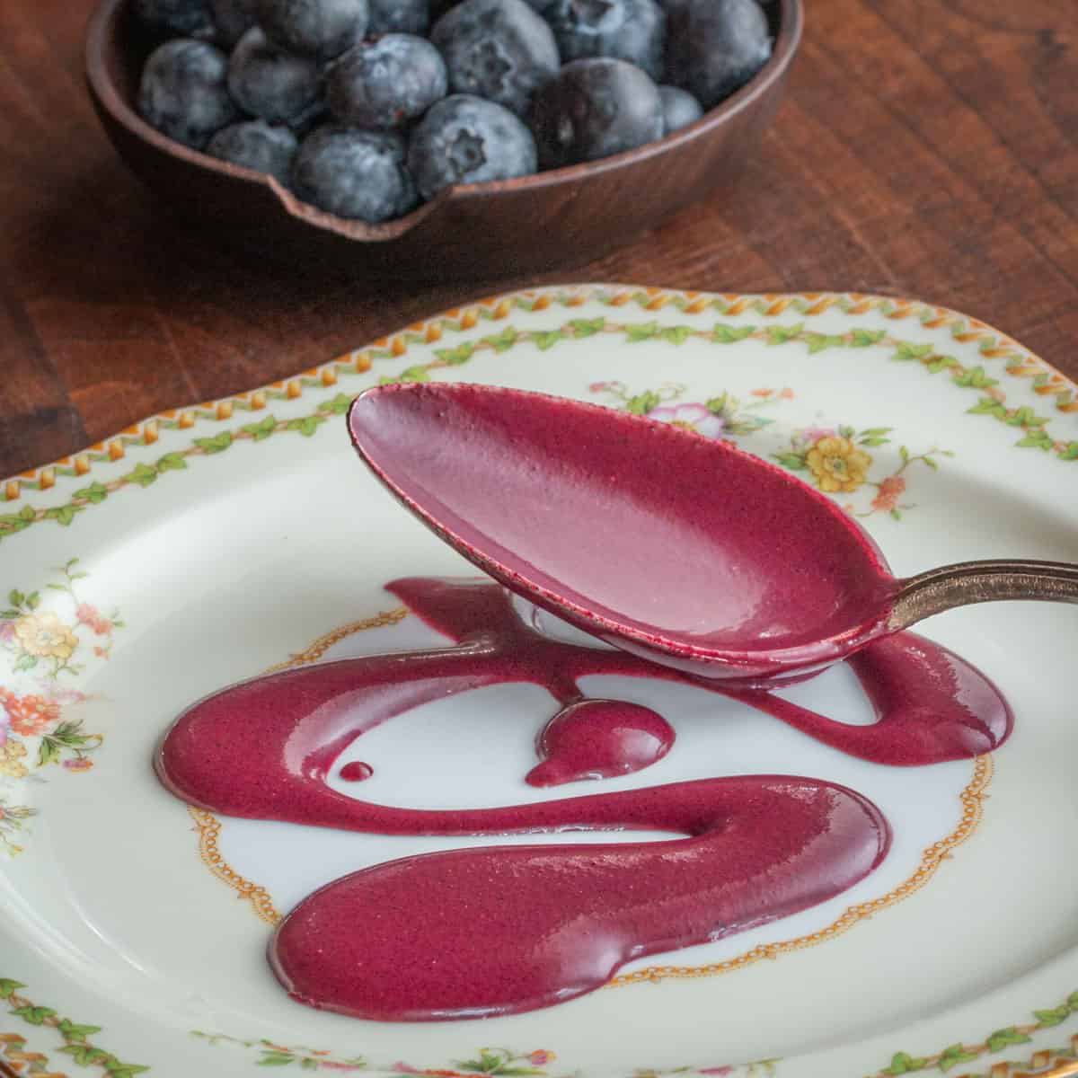 Classic Blueberry Coulis Sauce - - Forager | Chef