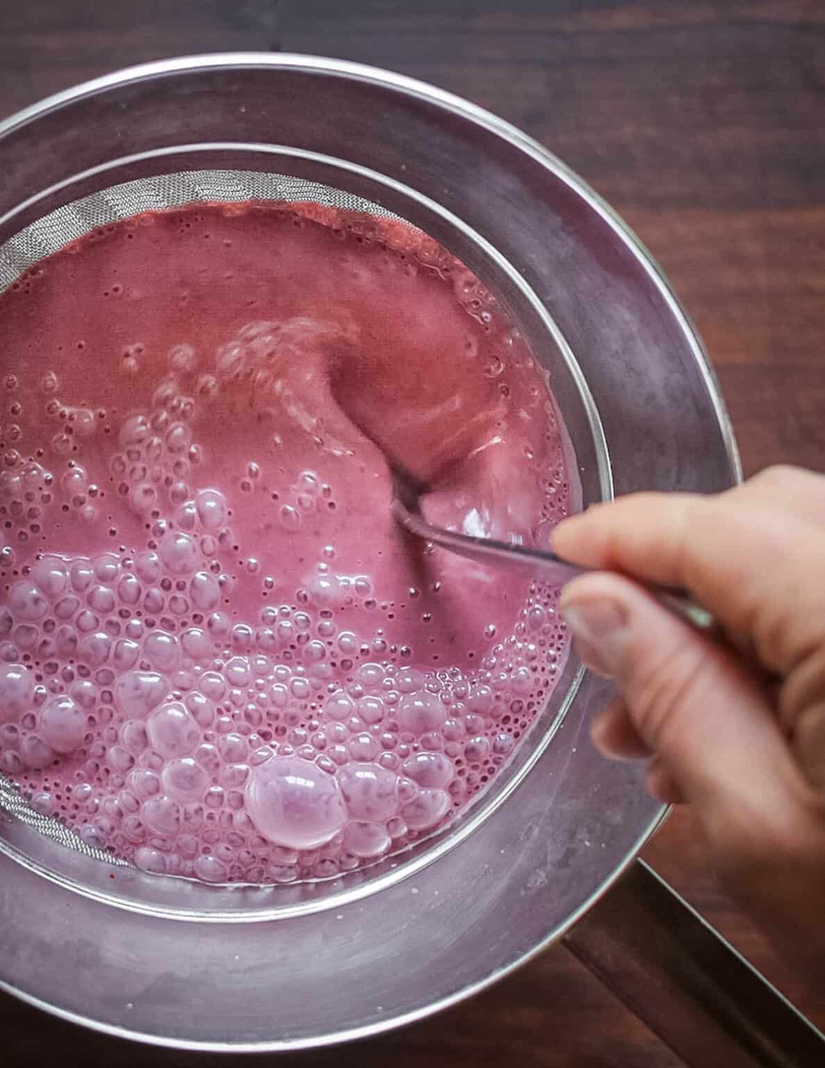 Homemade Black Raspberry Ice Cream - Forager | Chef