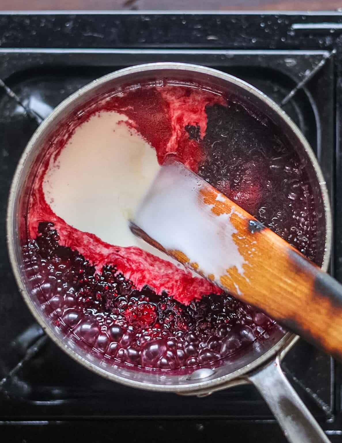Homemade Black Raspberry Ice Cream - Forager | Chef