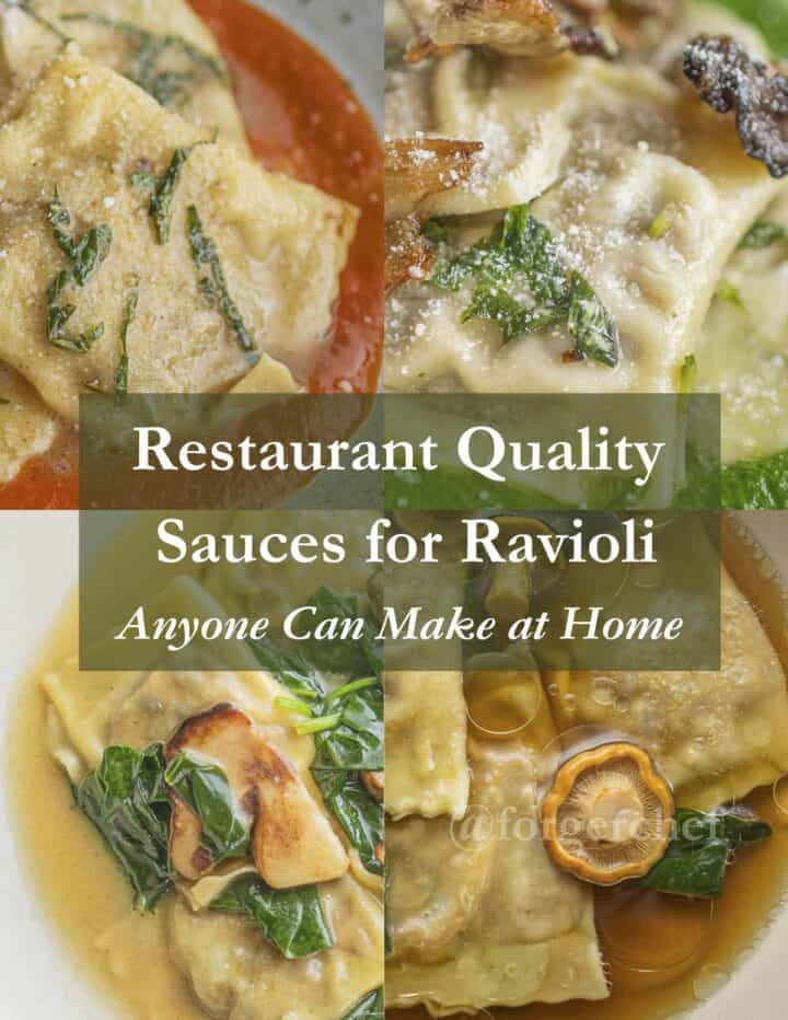 Picture of 7 Of The Best Sauces for Ravioli Served in Restaurants - Forager | Chef