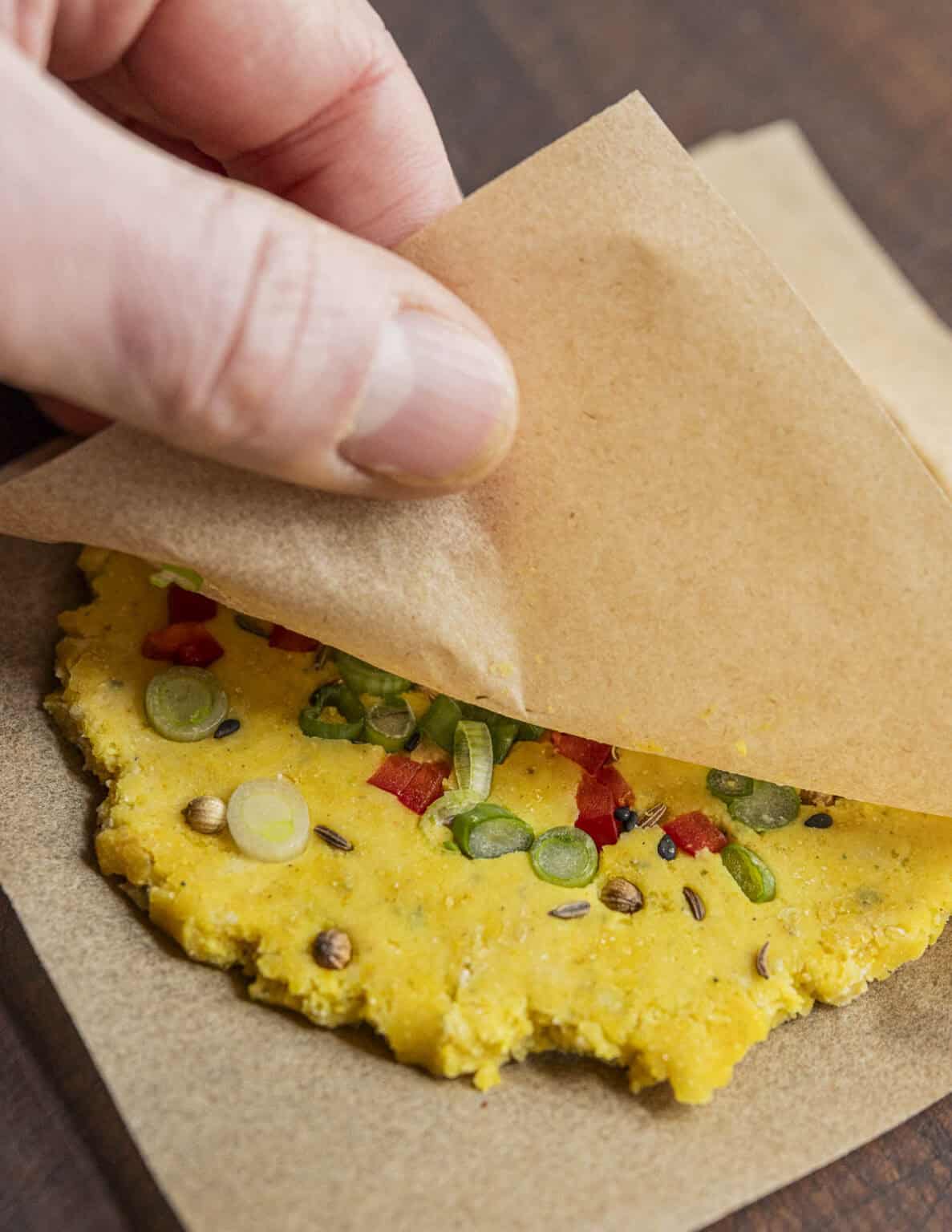 Missi Roti: Indian Chickpea Flour Flatbread - Forager | Chef