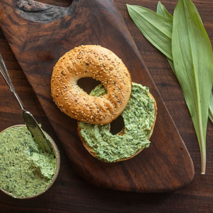 Cream Ramp Homemade Ramp Cream Cheese - Forager | Chef