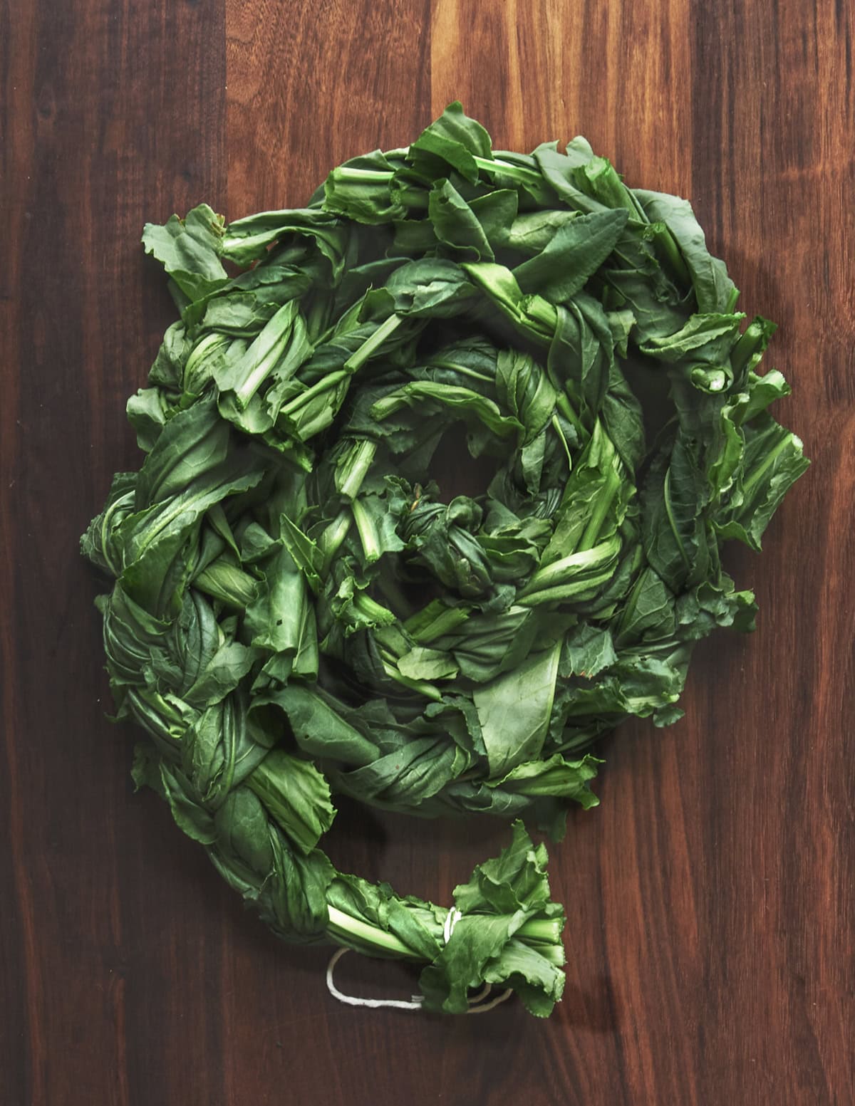 Braided aveluk ready to be dried.